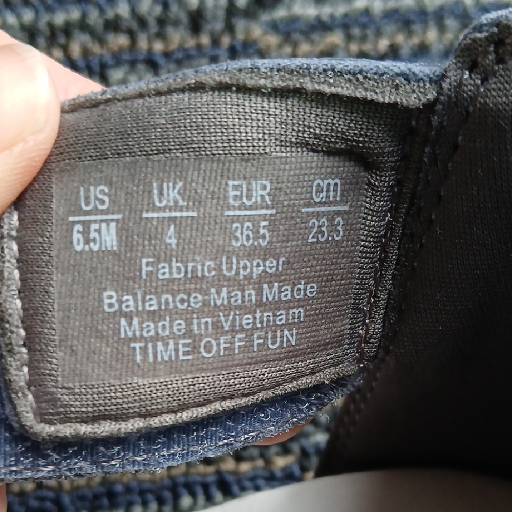 Dr. Scholl's womens time off fun ankle strap size 6.5 navy - Picture 9 of 10
